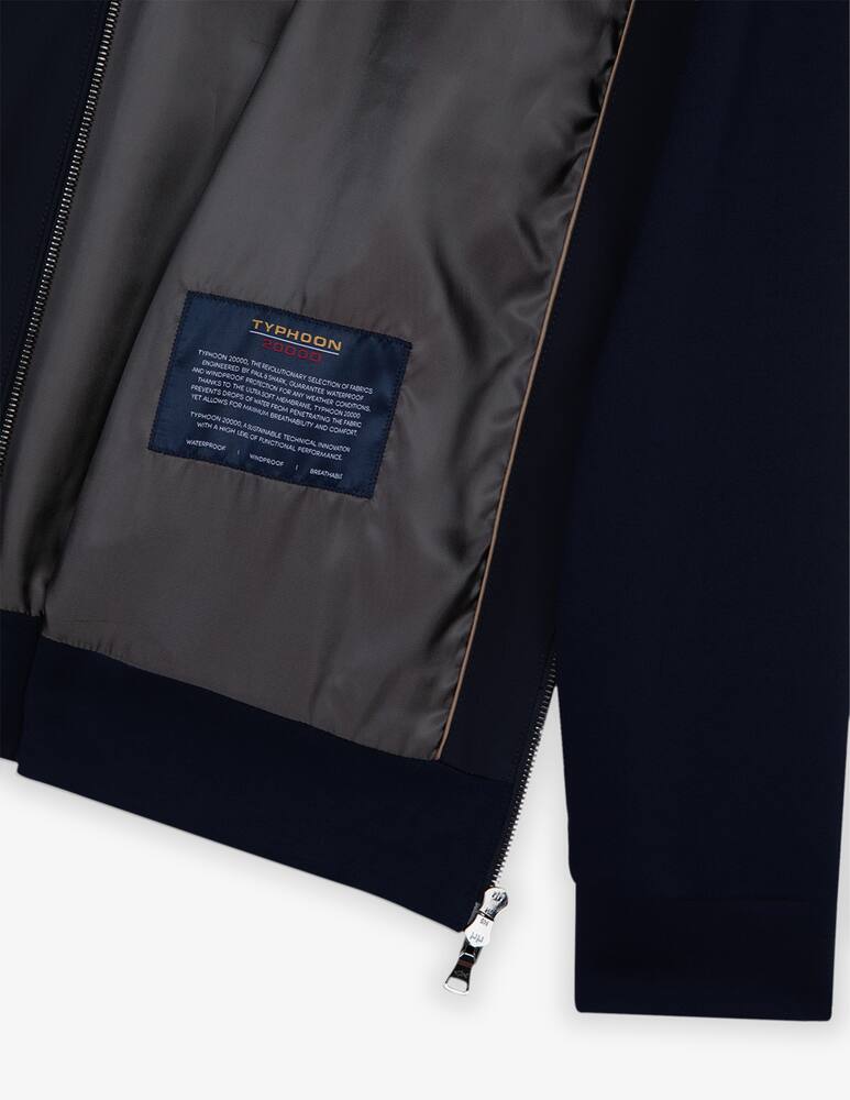 rinascente Paul & Shark Typhoon detail zipper cardigan
