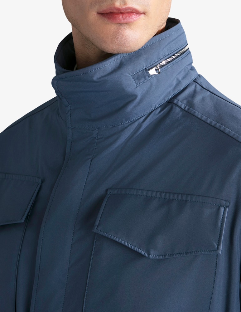 rinascente Paul & Shark Typhoon platinum field jacket