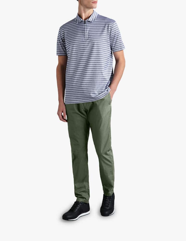 rinascente Paul & Shark Chino popline ultra-light trousers