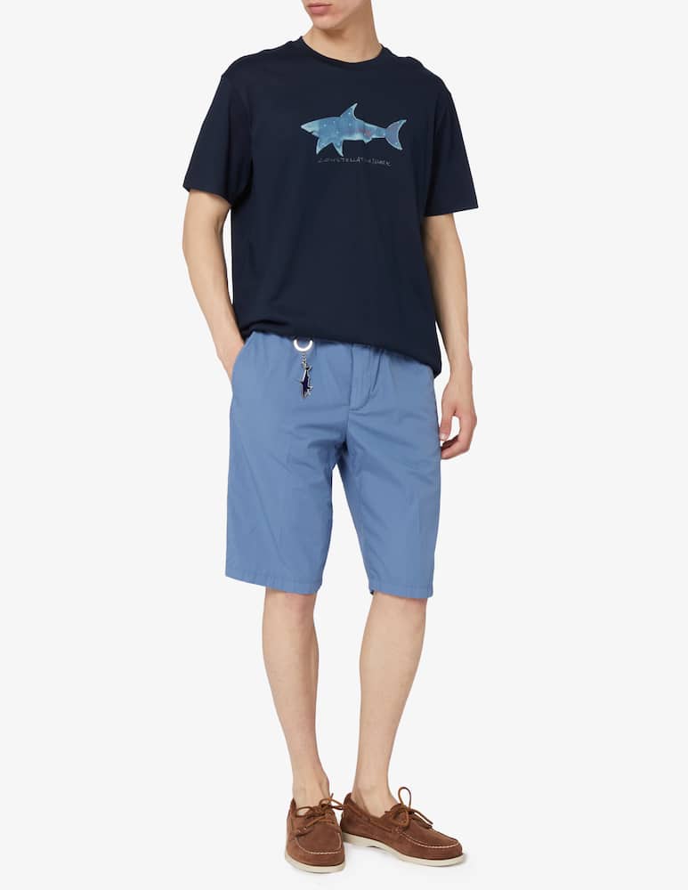 rinascente Paul & Shark Berm light poplin
