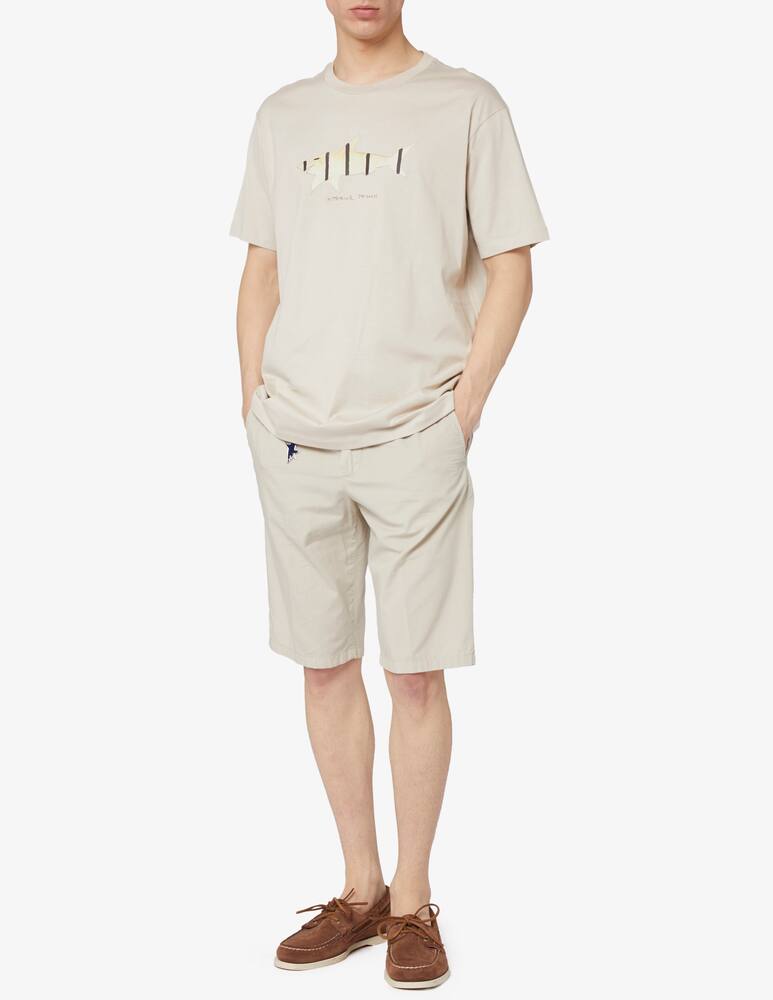 rinascente Paul & Shark Berm light poplin