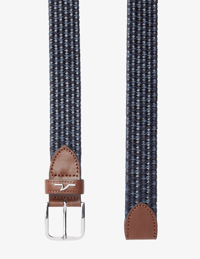 rinascente Paul & Shark Cintura elastica rifinita in pelle