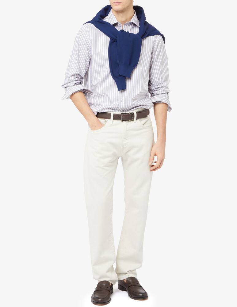 Paul & Shark Camicia twill riga piccola - immagine 2 Paul & Shark Camicia twill riga piccola - immagine 2