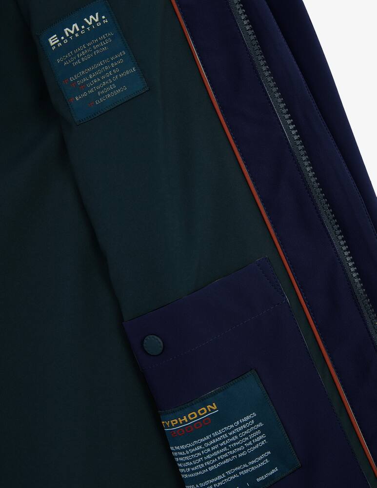 rinascente Paul & Shark Shacket typhoon re 4x4 stretch