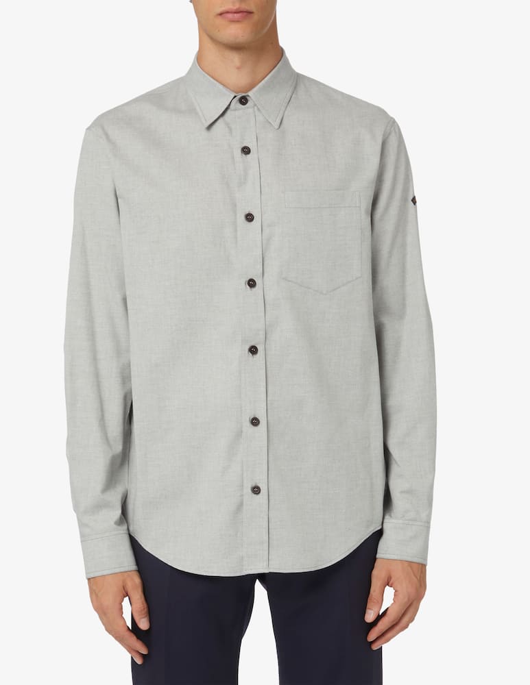 Paul & Shark Camiciaicia overshirt flanella di cotone - immagine 1 Paul & Shark Camiciaicia overshirt flanella di cotone - immagine 1