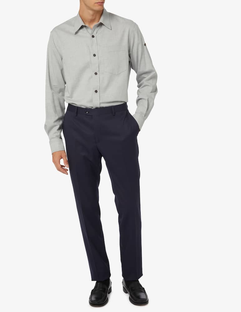 Paul & Shark Camiciaicia overshirt flanella di cotone - immagine 2 Paul & Shark Camiciaicia overshirt flanella di cotone - immagine 2