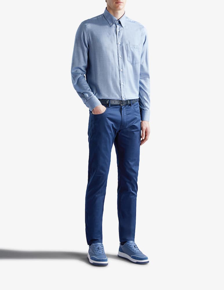 Paul & Shark Pantalone in gabardina winter stretch - immagine 2 Paul & Shark Pantalone in gabardina winter stretch - immagine 2