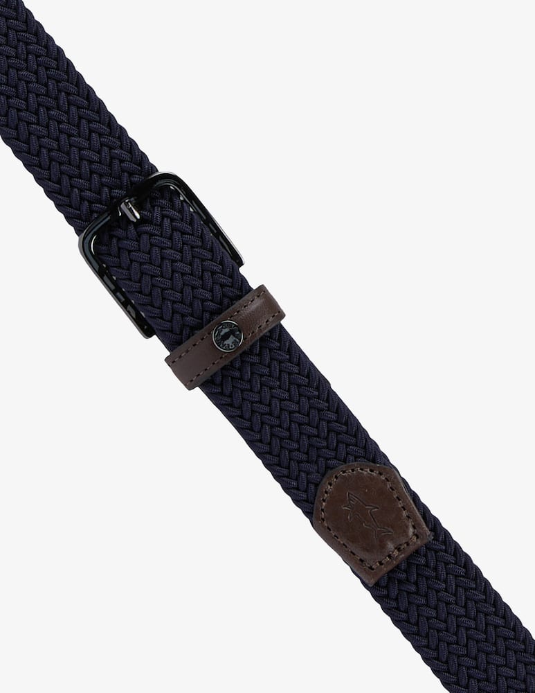 Paul & Shark Elastic belt with leather trim - picture 2 Paul & Shark Elastic belt with leather trim - picture 2