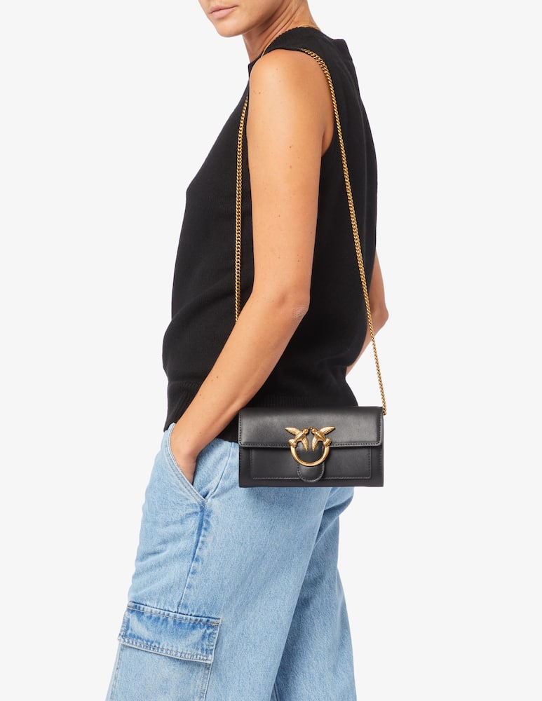 rinascente Pinko Love One chain bag