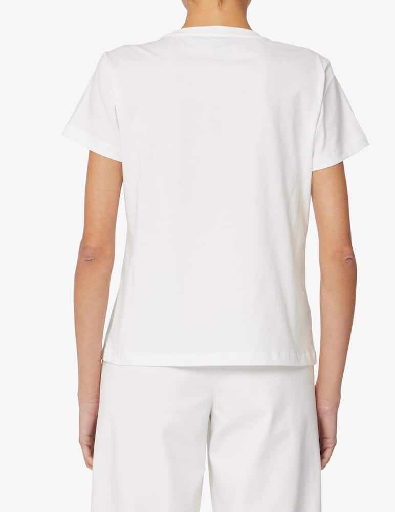Pinko Quentin cotton t-shirt - White - picture 3 Pinko Quentin cotton t-shirt - White - picture 3