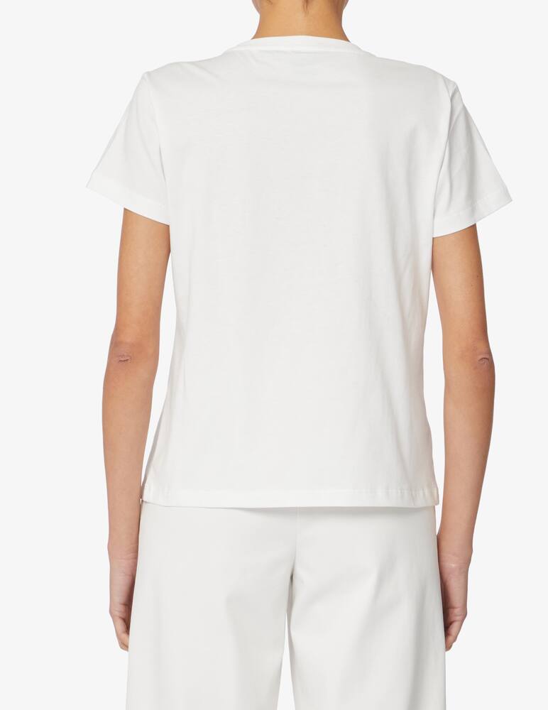 rinascente Pinko Quentin cotton t-shirt - White
