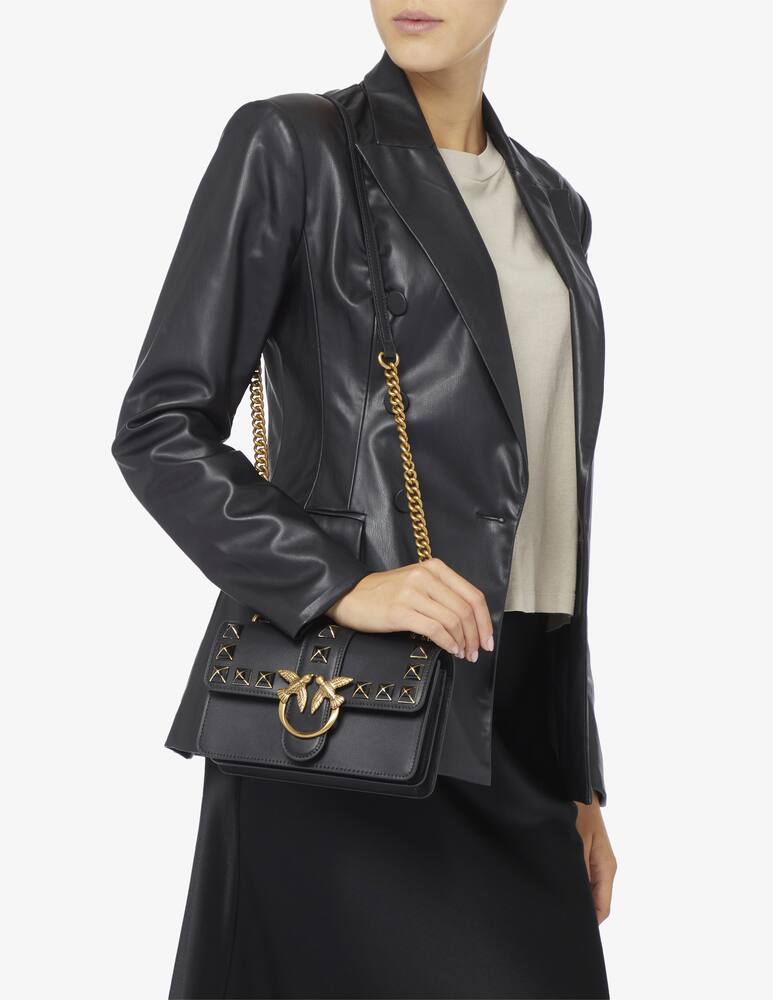 rinascente Pinko Borsa Love one mini studs