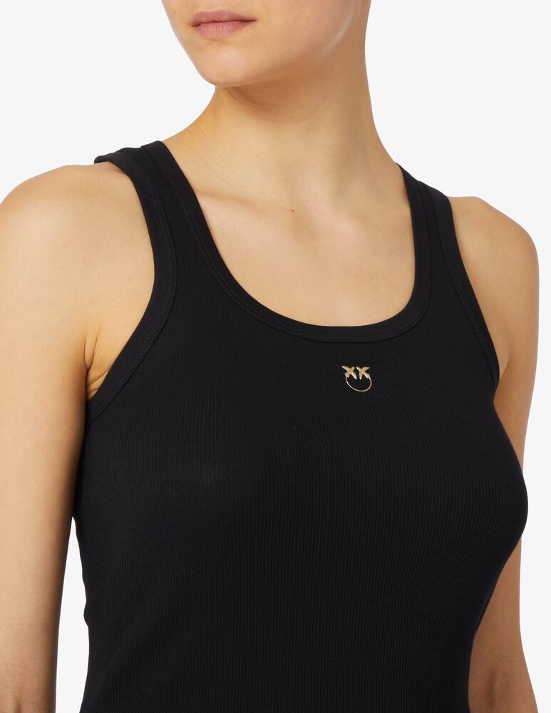 rinascente Pinko Canottiera a costina calcolatore