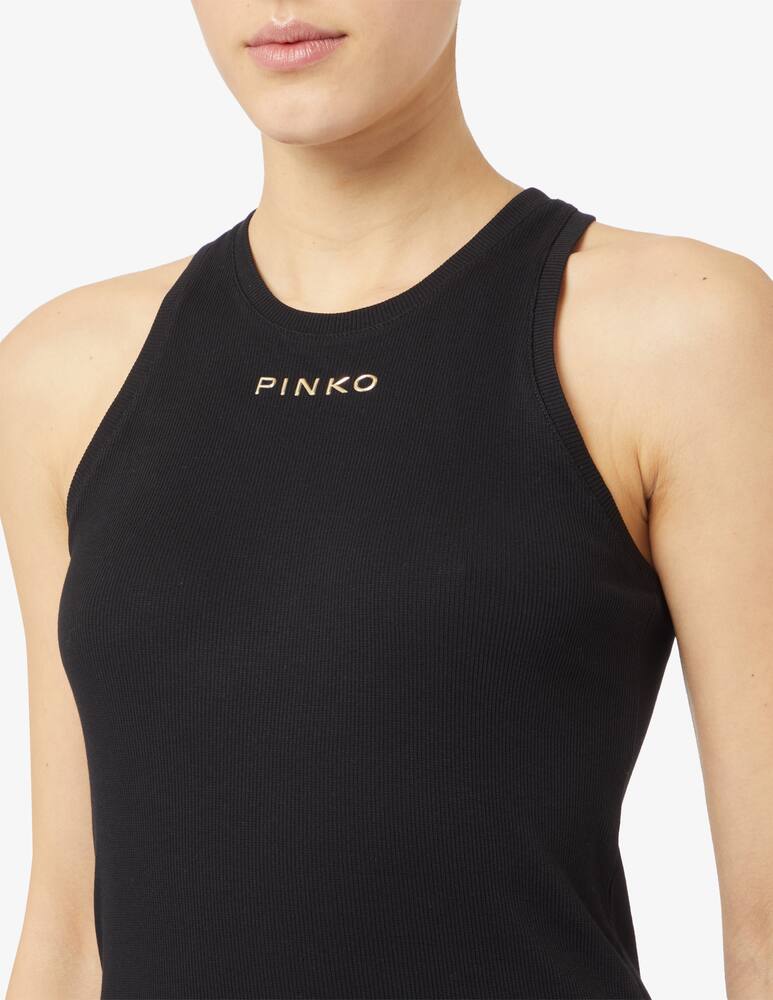 rinascente Pinko Distinto ribbed tank top