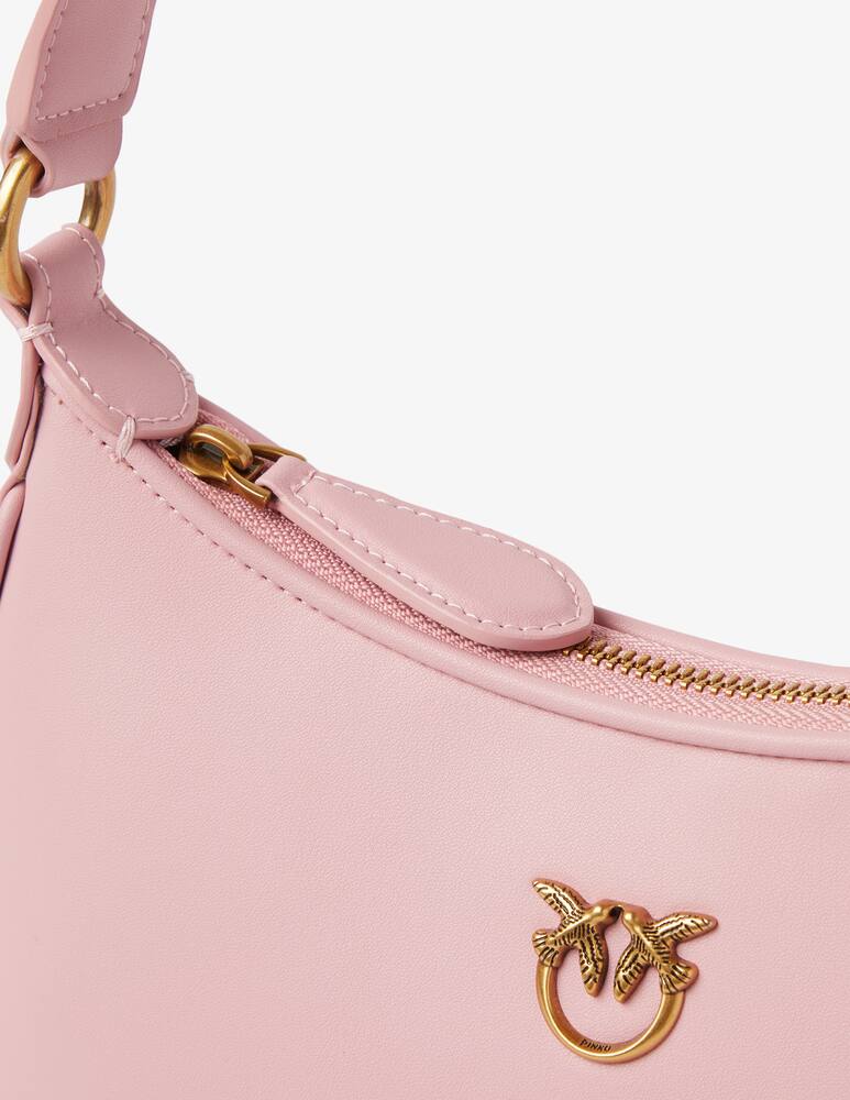 rinascente Pinko Mini crescent silk bag
