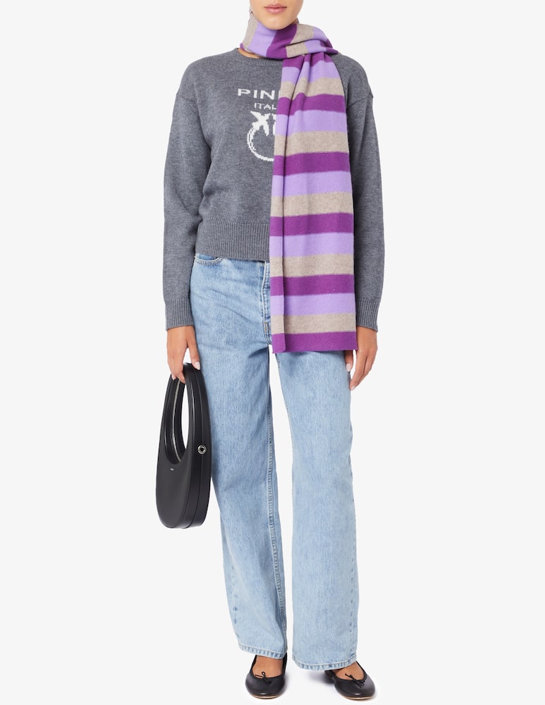 rinascente Pinko Burgos logo sweater