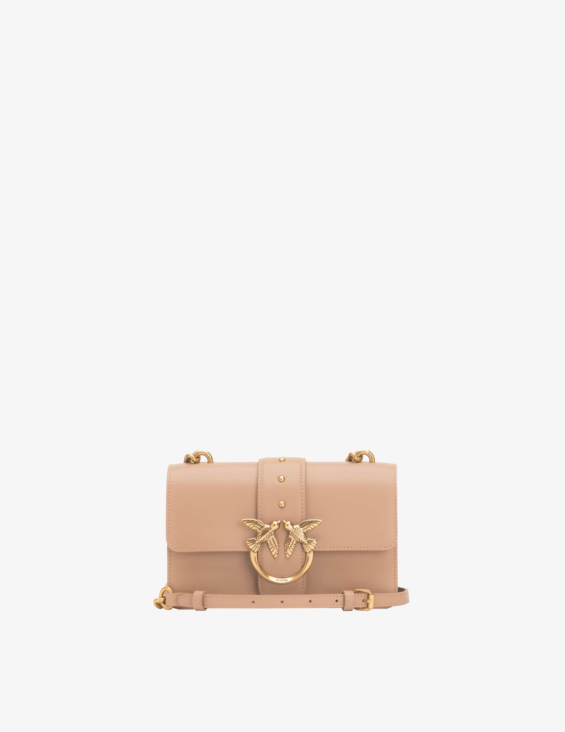 Borsa Donna PINKO Mini Love Cover H1C - Materiale Pregiato, Chiusura Cerniera E Bottone