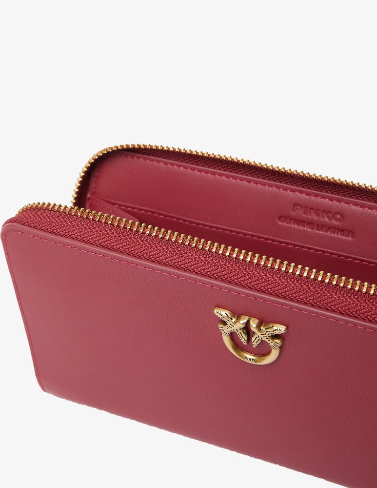 rinascente Pinko Portafoglio Rider zip around L