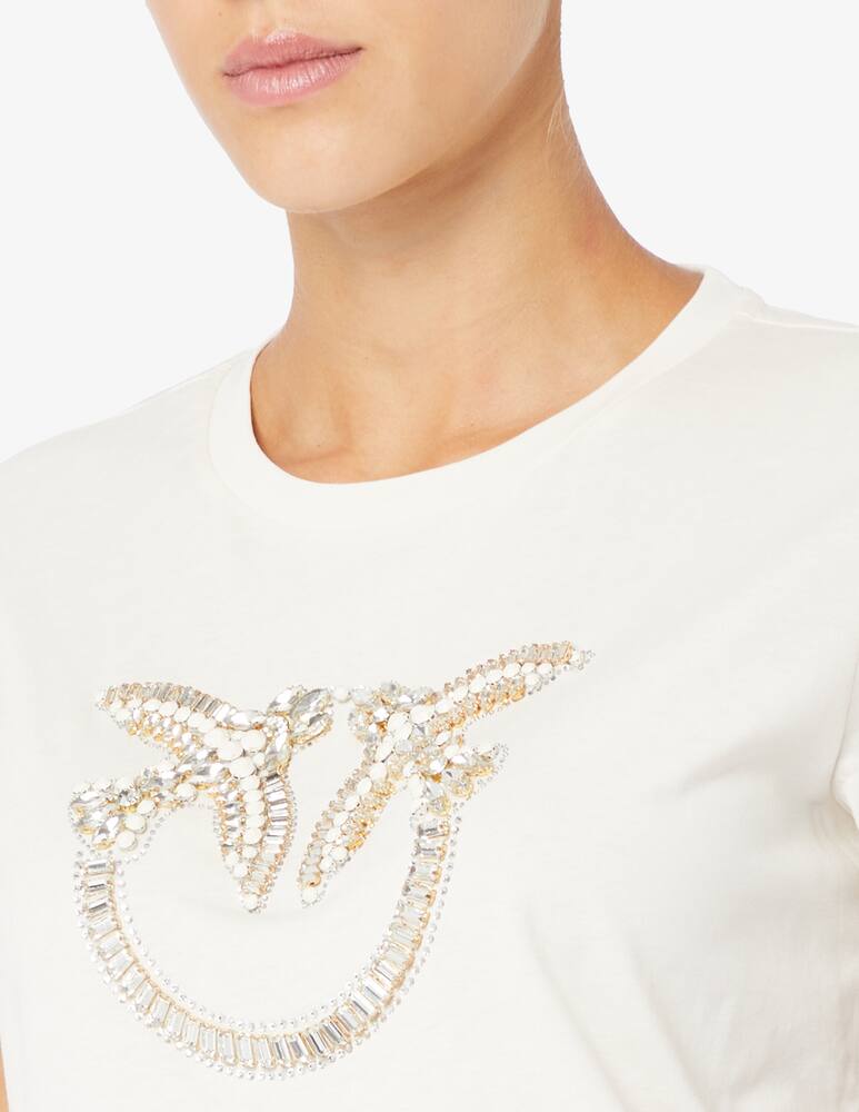 rinascente Pinko Quentin t-shirt logo