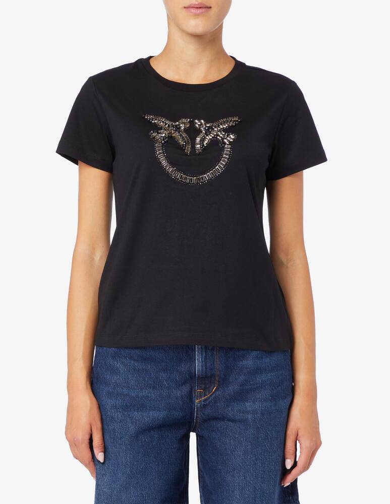 Pinko Quentin t-shirt logo - immagine 1 Pinko Quentin t-shirt logo - immagine 1