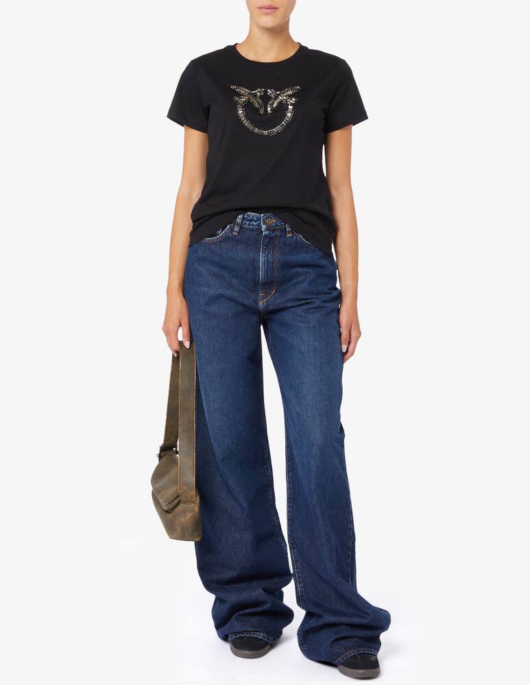 Pinko Quentin t-shirt logo - immagine 2 Pinko Quentin t-shirt logo - immagine 2