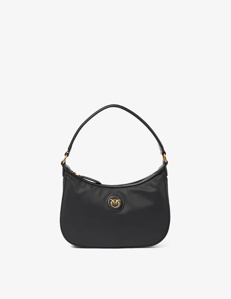 rinascente Pinko Mini crescent silk bag