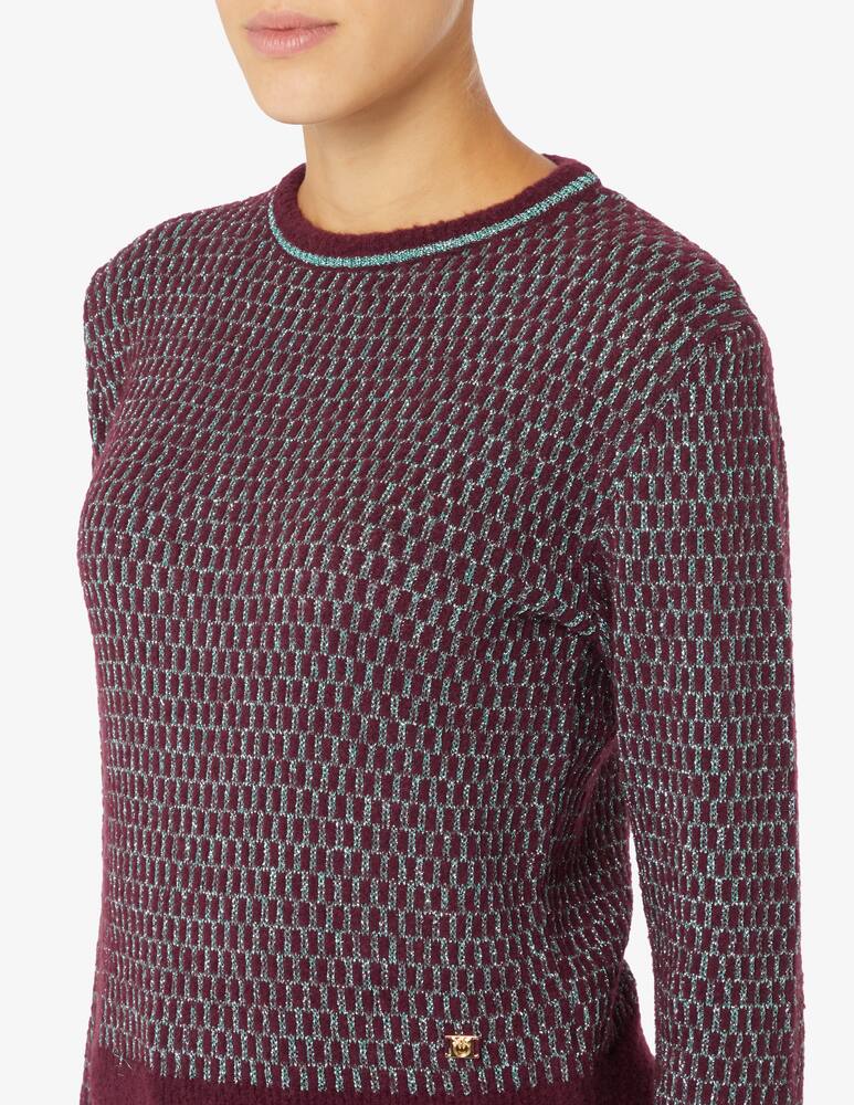 rinascente Pinko Top girocollo in lurex