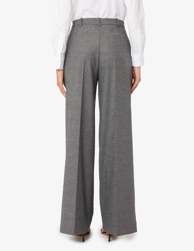 Pinko Pantaloni vita alta palazzo check - immagine 3 Pinko Pantaloni vita alta palazzo check - immagine 3