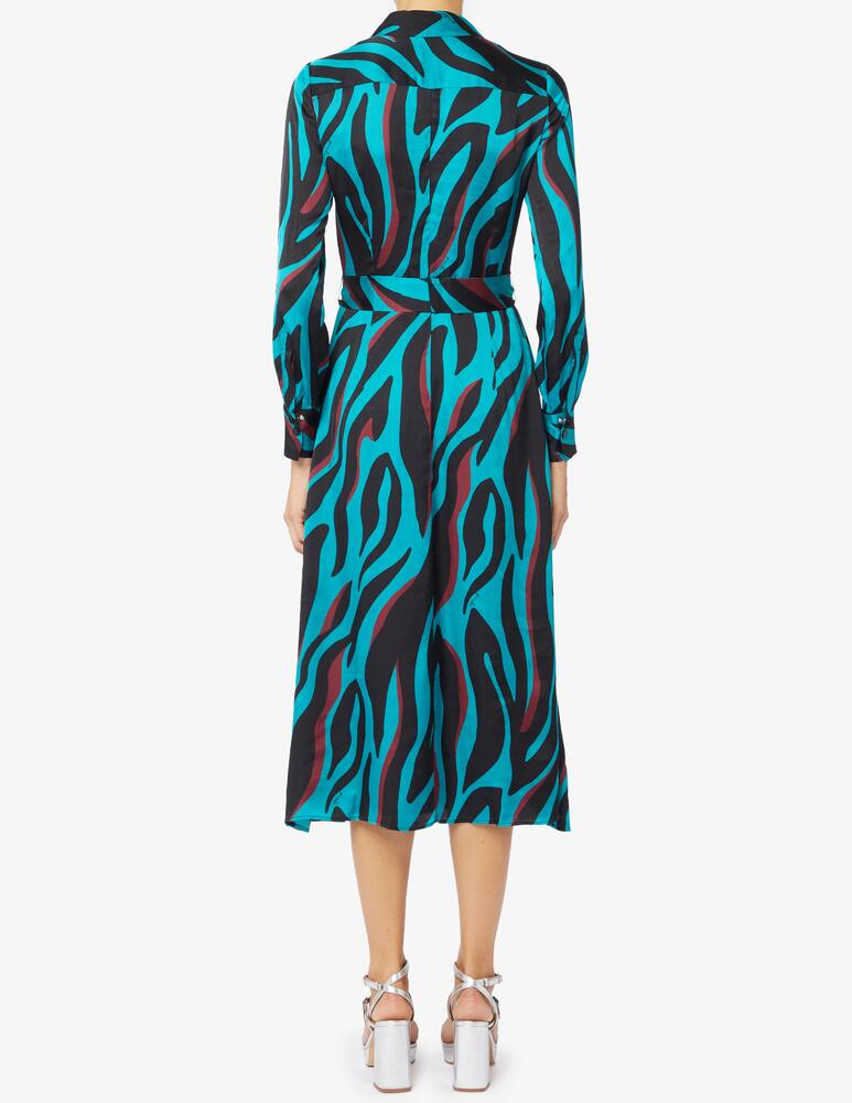 rinascente Pinko Zebra print chemise dress