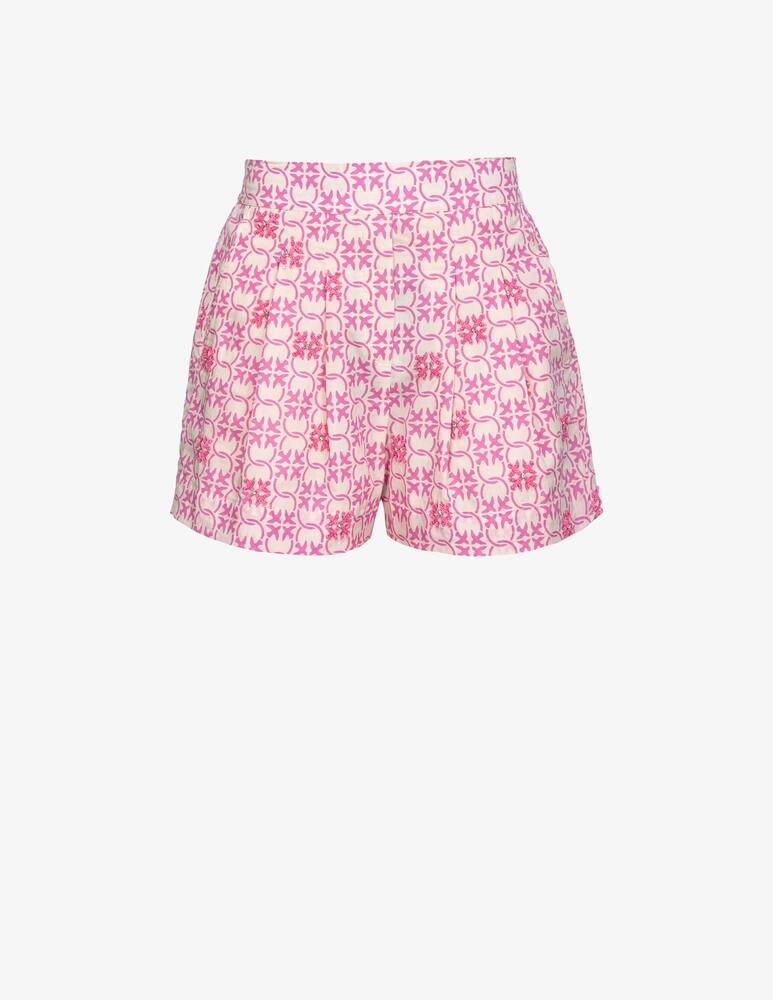 rinascente Pinko Shorts sileno stampa monogramma
