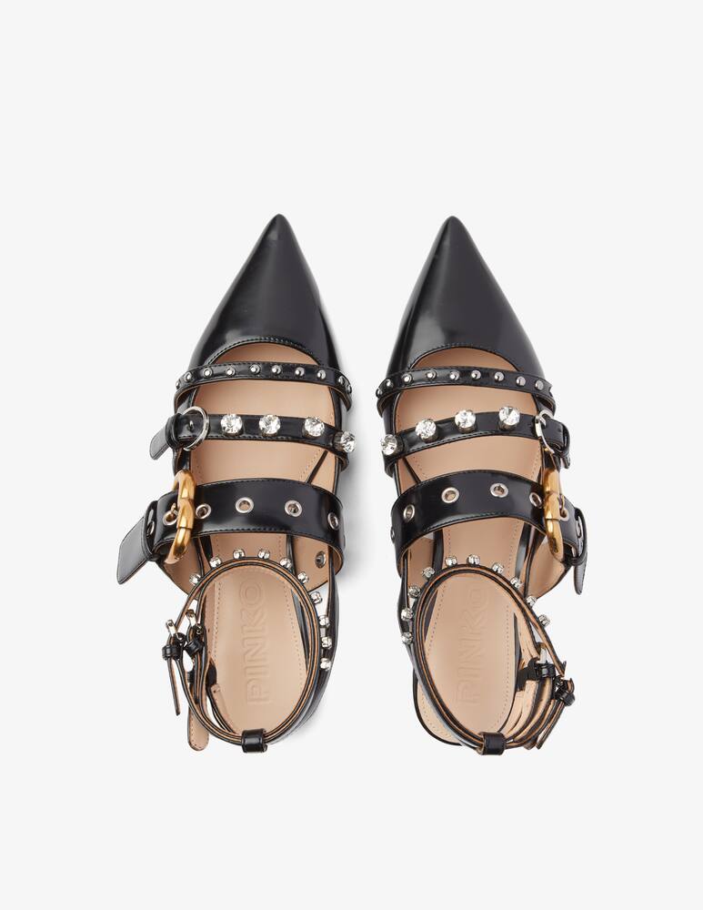 rinascente Pinko Gianira slingback belt allover