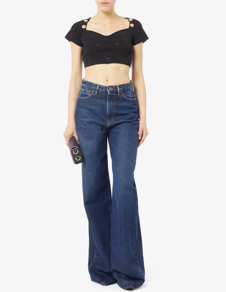 rinascente Pinko Maglia bande hoodia