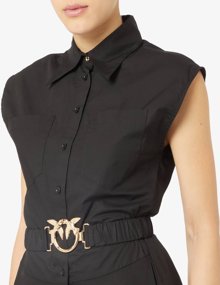 rinascente Pinko Anaceta dress with buckle