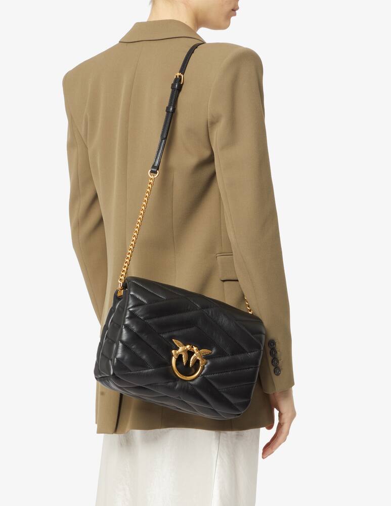 rinascente Pinko Love click puff bag