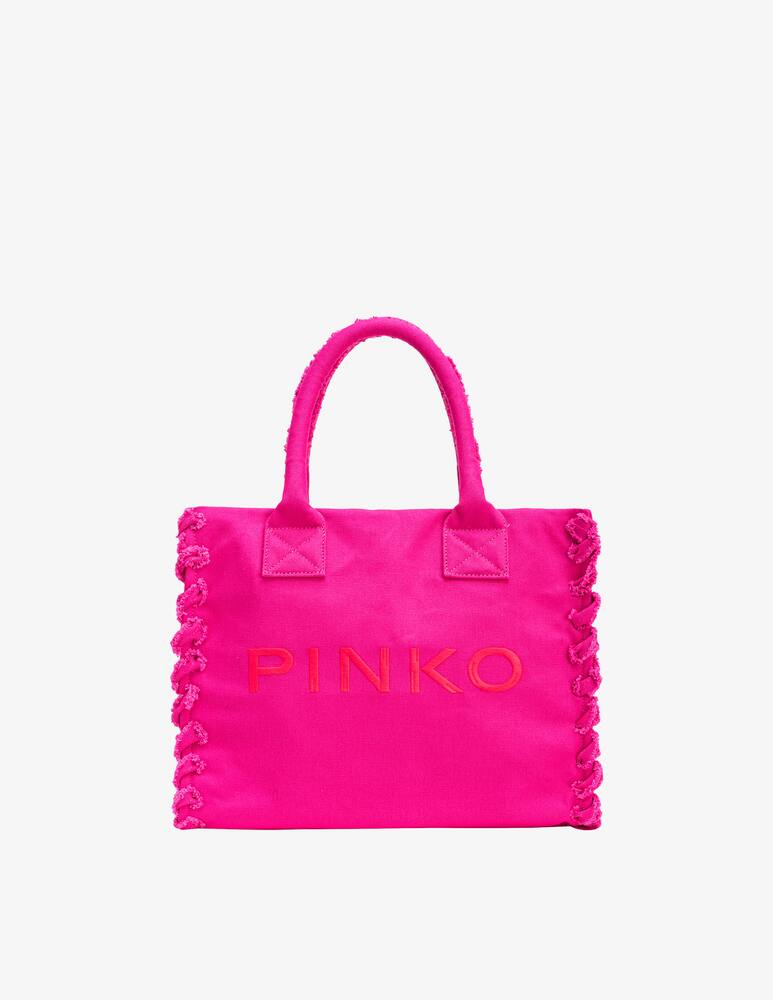 rinascente Pinko Borsa da spiaggia in tela 