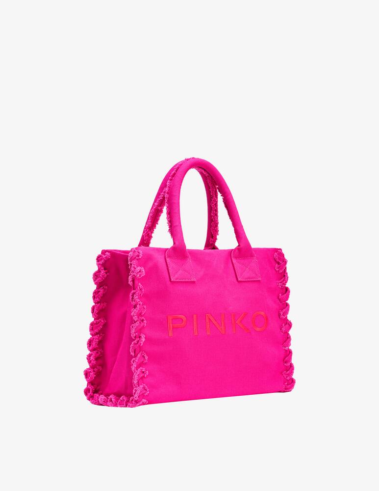 rinascente Pinko Borsa da spiaggia in tela 