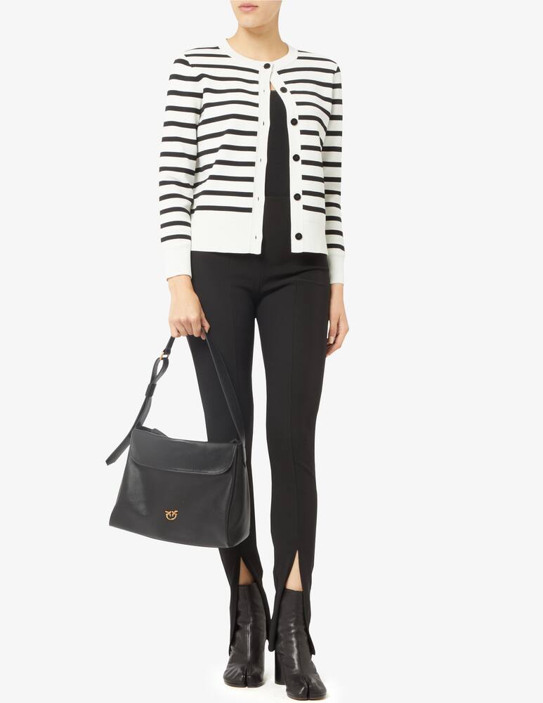 rinascente Pinko Leaf hobo bag