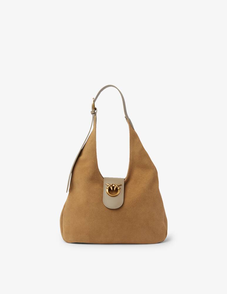 Pinko Borsa hobo mini in camoscio - immagine 1 Pinko Borsa hobo mini in camoscio - immagine 1
