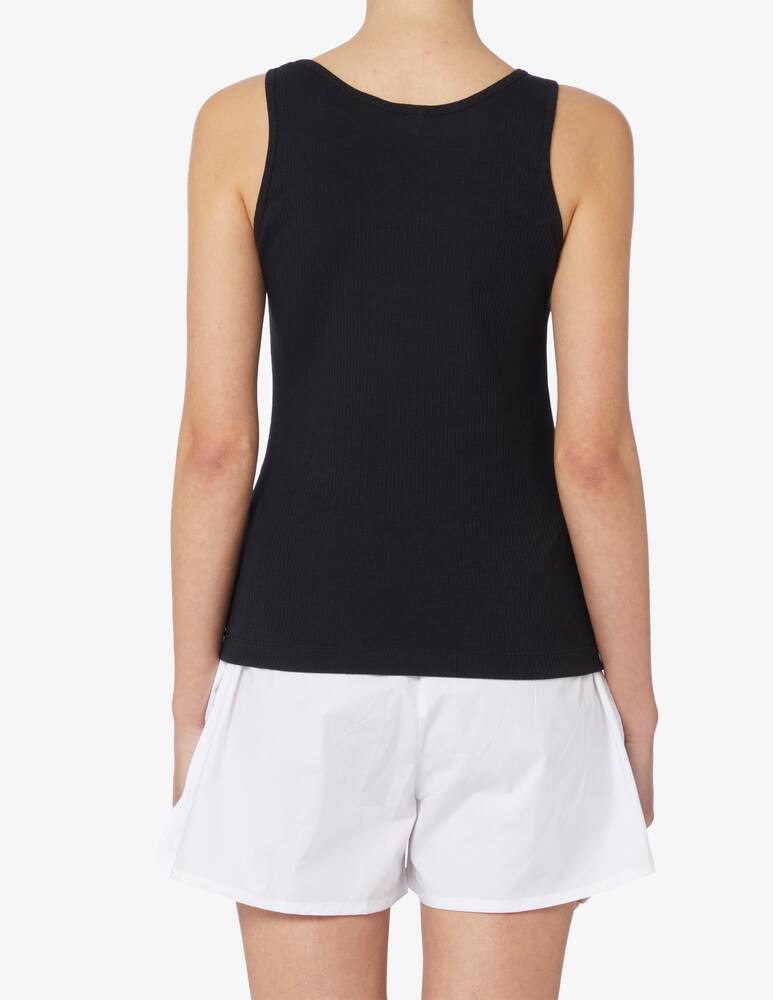rinascente Pinko Chicago lightweight ribbed tank top