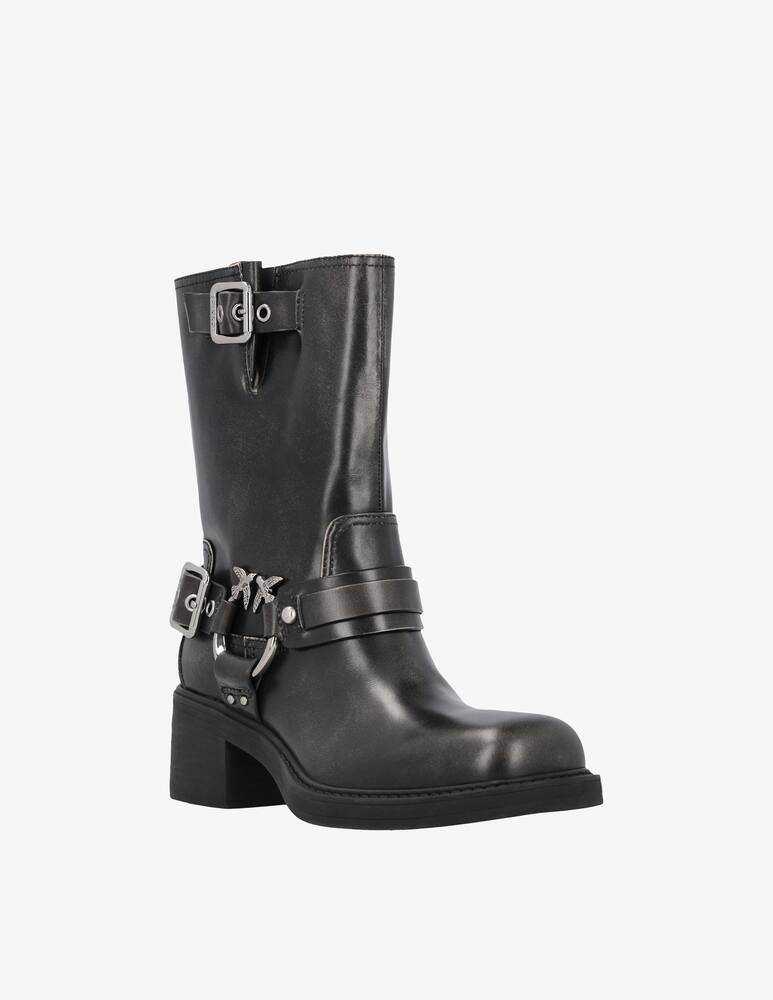 rinascente Pinko Anfibi in pelle