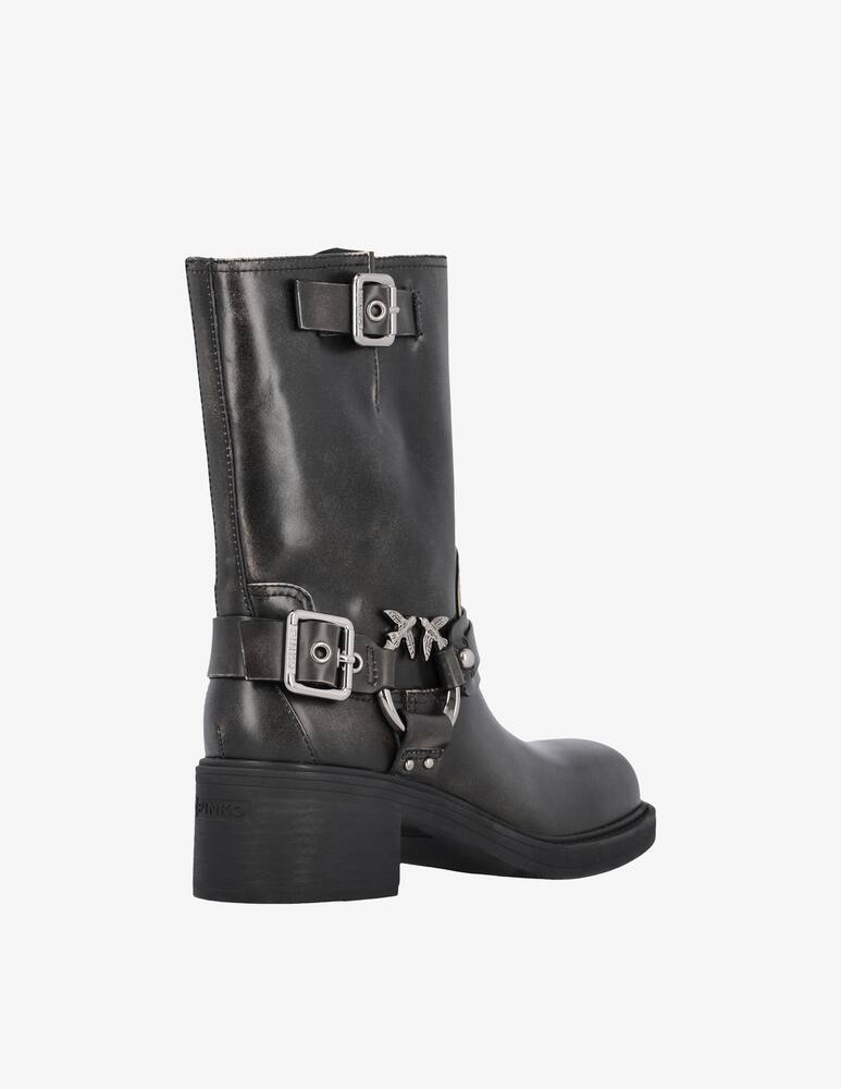 rinascente Pinko Anfibi in pelle