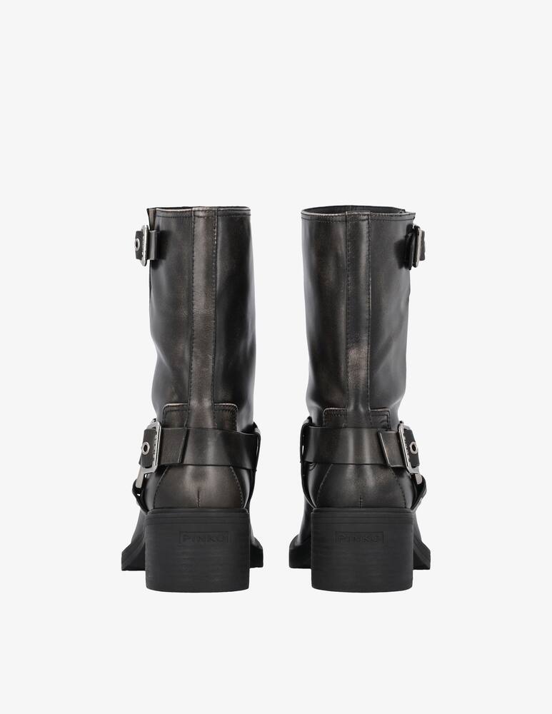 rinascente Pinko Anfibi in pelle