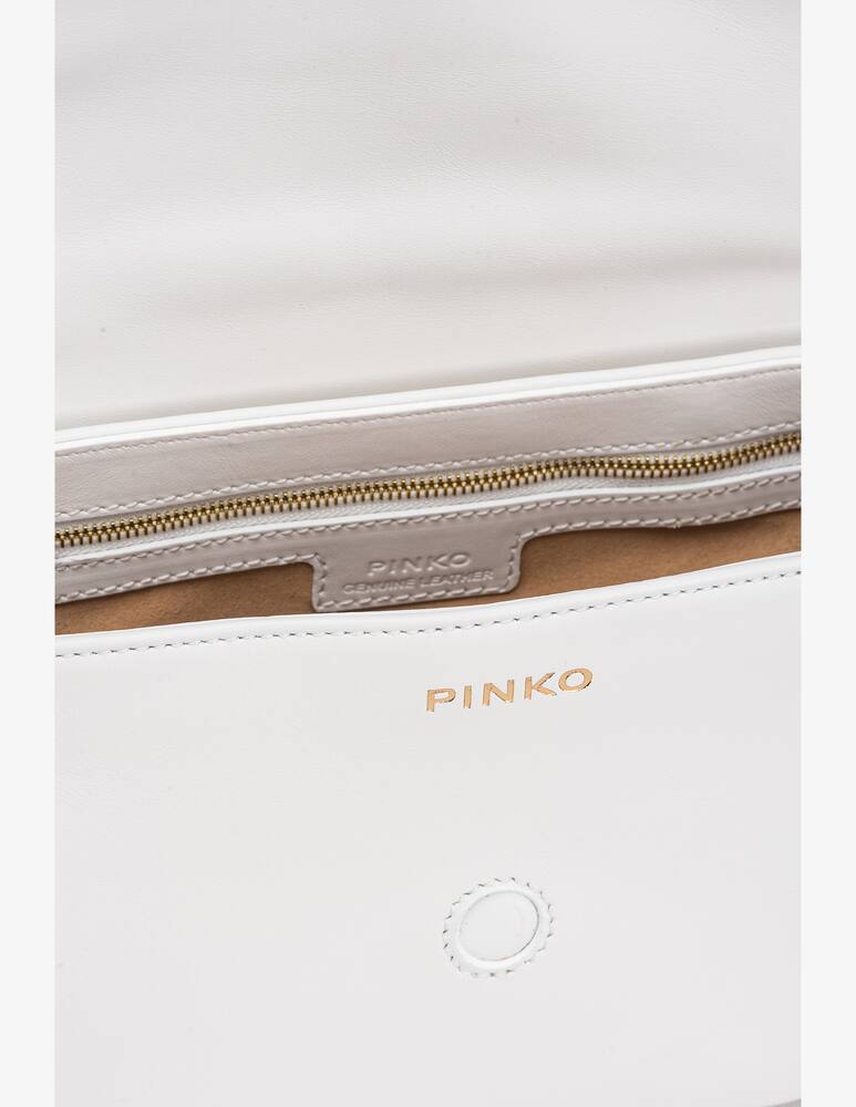 rinascente Pinko Mini napa leather bag