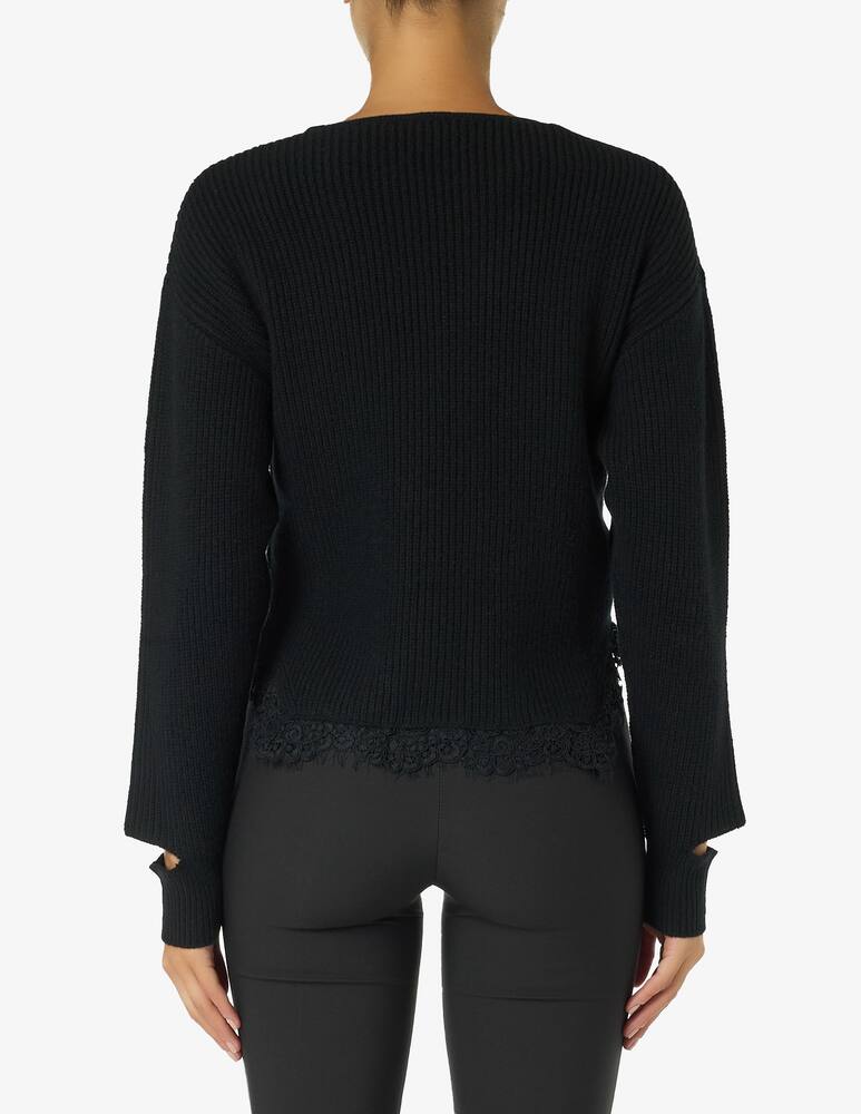 rinascente Pinko Damigiana wool blend sweater