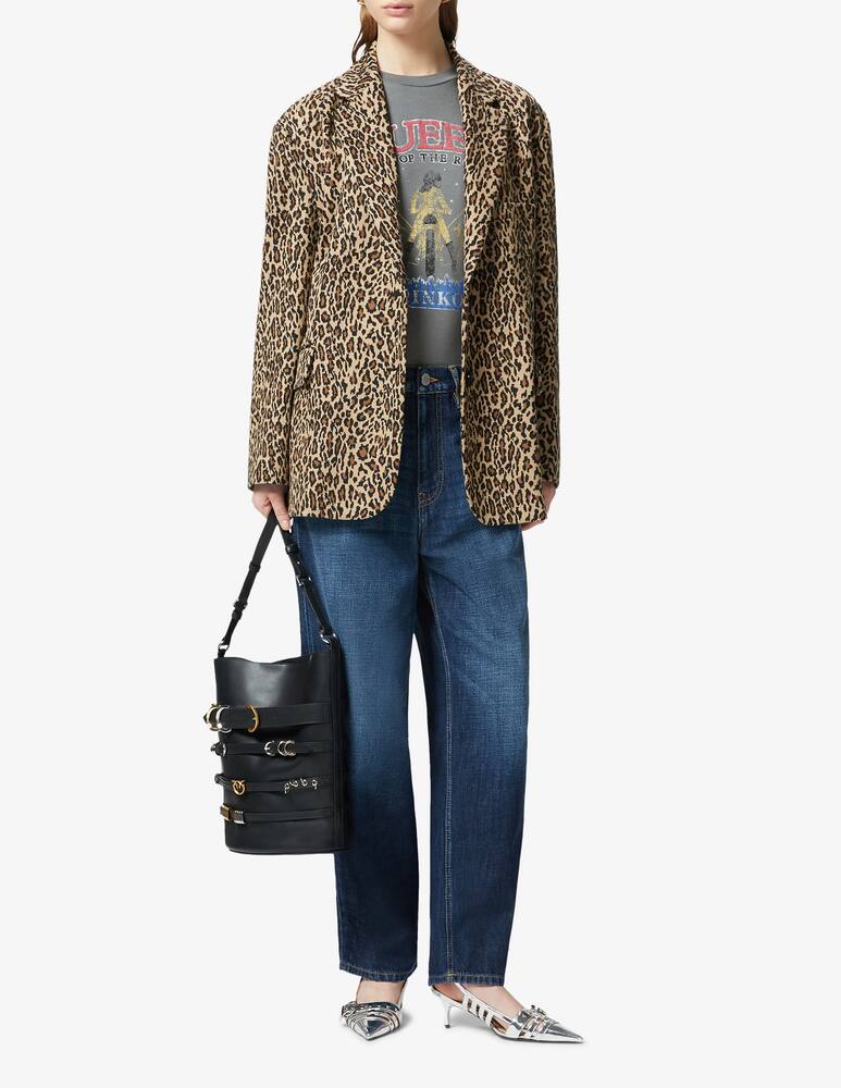 rinascente Pinko Queen rider t-shirt