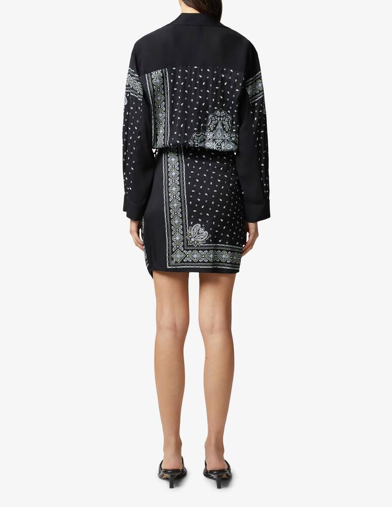 rinascente Pinko Mesopotamia wrap dress