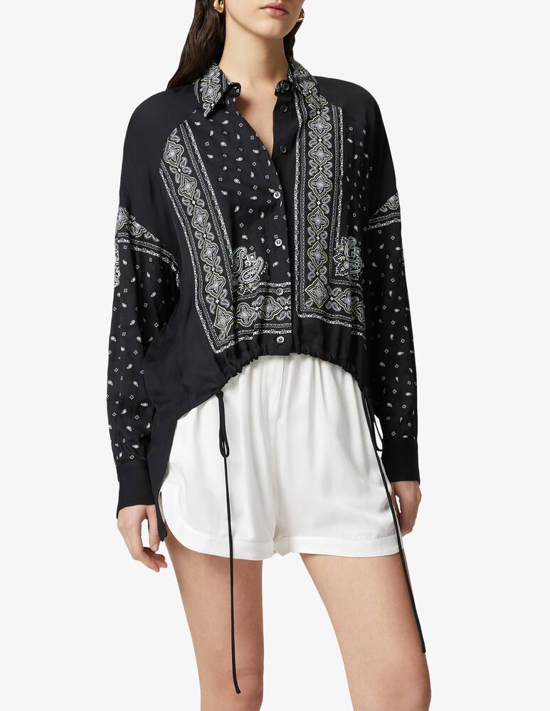 Pinko Camicia a bandana georgette - immagine 1 Pinko Camicia a bandana georgette - immagine 1