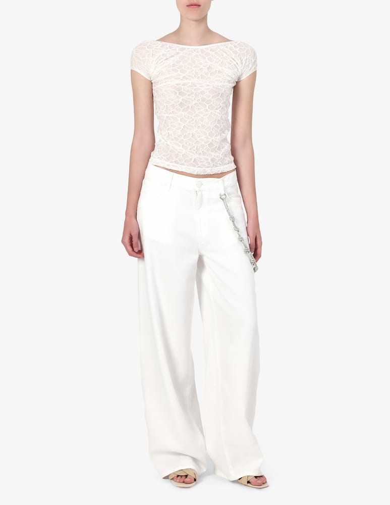 Pinko Pantaloni con catena Lauryn - immagine 2 Pinko Pantaloni con catena Lauryn - immagine 2