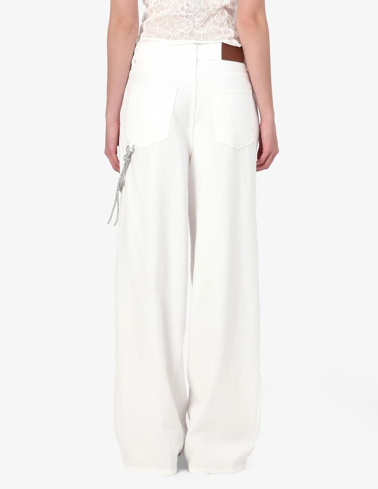 Pinko Pantaloni con catena Lauryn - immagine 3 Pinko Pantaloni con catena Lauryn - immagine 3