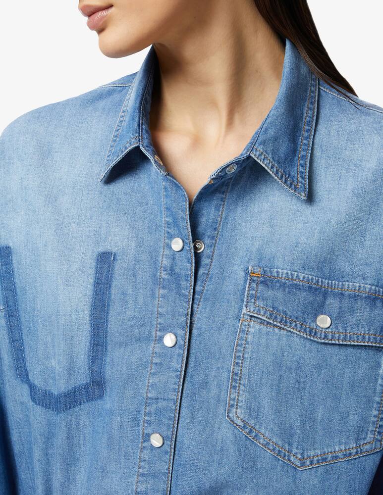rinascente Pinko Chobe denim shirt